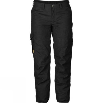 Pantalones Fjallraven Karla Winter Mujer - Negras - Chile UMN813097